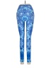 Liquido Print Blue Yoga Pants Size M - photo 2