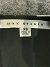 Max Studio 100% Polyester Graphic Black Casual Dress Size XS - photo 7
