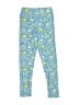 Lularoe Print Blue Active Pants Size Small kids - Medium kids - photo 1
