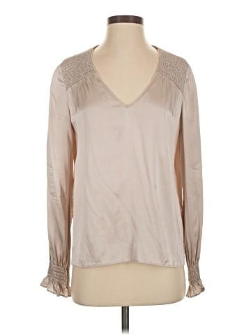 Go By Go Silk Long Sleeve Silk Top (view 1)