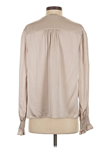 Go By Go Silk Long Sleeve Silk Top (view 2)