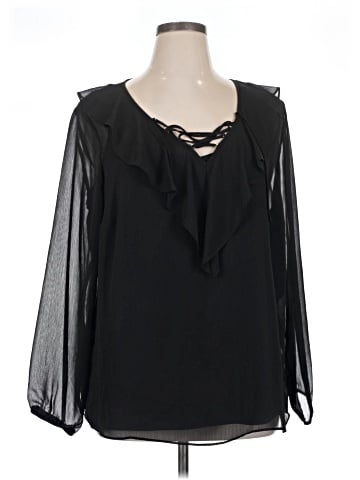 AGB 3/4 Sleeve Blouse (view 1)