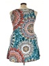 Unbranded Paisley Teal Casual Dress Size M - photo 2