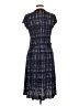Tory Burch 100% Rayon Tweed Blue Casual Dress Size L - photo 2
