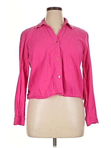 MICHAEL Michael Kors Long Sleeve Button-Down Shirt (view 1)