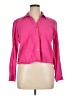 MICHAEL Michael Kors Pink Long Sleeve Button-Down Shirt Size XL - photo 1