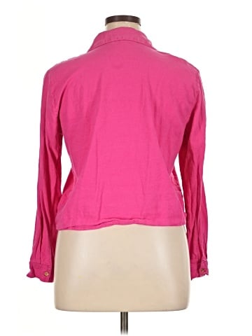 MICHAEL Michael Kors Long Sleeve Button-Down Shirt (view 2)