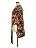 Ashley Stewart Animal Print Brown Short Sleeve Blouse Size 1X - photo 5