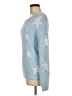 SOHO Apparel Ltd Stars Blue Pullover Sweater Size M - photo 5