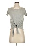 Harper Heritage Gray Short Sleeve Top Size XS - photo 1