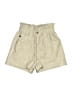 KANCAN JEANS 100% Polyurethane Solid Tan Khaki Shorts Size S - photo 1