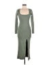 Lillusory Teal Gray Casual Dress Size M - photo 1
