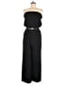 G by GUESS Solid Black Jumpsuit Size M - photo 1