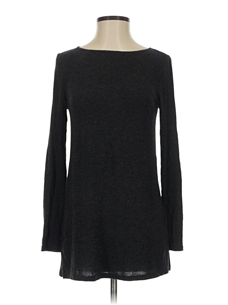 Pre-owned American Apparel Long Sleeve T-shirt In Black