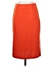 De Collection Solid Orange Formal Skirt Size S - photo 1