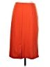 De Collection Solid Orange Formal Skirt Size S - photo 2