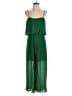 Zara 100% Polyester Green Jumpsuit Size S - photo 1