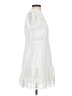 LOVE X DESIGN 100% Polyester White Cocktail Dress Size S - photo 4