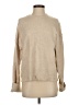 MNG Solid Tan Turtleneck Sweater Size S - photo 1