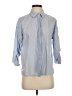 Reserved 100% Cotton Blue 3/4 Sleeve Button-Down Shirt Size UK 8 / US 4 - photo 1