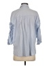 Reserved 100% Cotton Blue 3/4 Sleeve Button-Down Shirt Size UK 8 / US 4 - photo 2