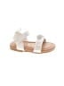 Bebe White Ivory Sandals Size 4 - photo 1