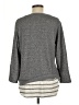 Max Jeans Gray 3/4 Sleeve Top Size L - photo 2