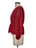 Madewell 100% Polyester Red Long Sleeve Blouse Size XXS - photo 5