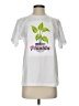 Assorted Brands Tropical White Short Sleeve T-Shirt Size S - photo 1