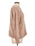 Cynthia Rowley TJX 100% Polyester Tweed Tan Pullover Sweater Size L - photo 4