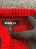 Express Solid Red Turtleneck Sweater Size S - photo 7