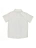 DKNY Solid Silver Short Sleeve Button-Down Shirt Size 8 - photo 2