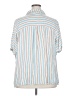 Cato Stripes Blue Short Sleeve Blouse Size 22/24 - photo 2