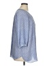 NYDJ 100% Polyester Blue 3/4 Sleeve Blouse Size 1X - photo 4
