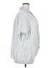 Cato Stripes Blue Short Sleeve Blouse Size 22/24 - photo 4