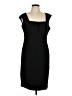 Marvin Richards Solid Black Cocktail Dress Size 12 - photo 1