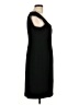 Marvin Richards Solid Black Cocktail Dress Size 12 - photo 4