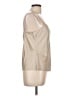 St. John Tan Sleeveless Silk Top Size 12 - photo 4