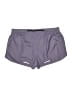 The North Face 100% Polyester Solid Purple Athletic Shorts Size XL - photo 2