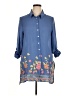 Fig and Flower Blue Casual Dress Size XL - photo 1