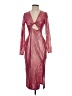 Monki Metallic Pink Cocktail Dress Size S - photo 1