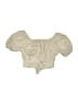 Assorted Brands Ivory Short Sleeve Blouse Size L (kids) - photo 2