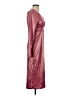 Monki Metallic Pink Cocktail Dress Size S - photo 4