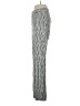 Lena Gabrielle Stripes Silver Casual Pants Size 4 - photo 5