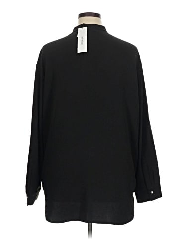 Calvin Klein Long Sleeve Button-Down Shirt (view 2)