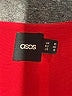 ASOS 100% Viscose Solid Red Cocktail Dress Size 6 - photo 7