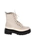 Steve Madden Ivory Ankle Boots Size 5 1/2 - photo 1