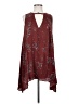 Free People 100% Rayon Burgundy Sleeveless Blouse Size XS - photo 1