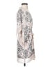 BCBGMAXAZRIA 100% Polyester Ivory Pink Casual Dress Size XS - photo 4