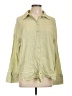 MAX 100% Cotton Green Long Sleeve Blouse Size EU 44 / US 14 - photo 1